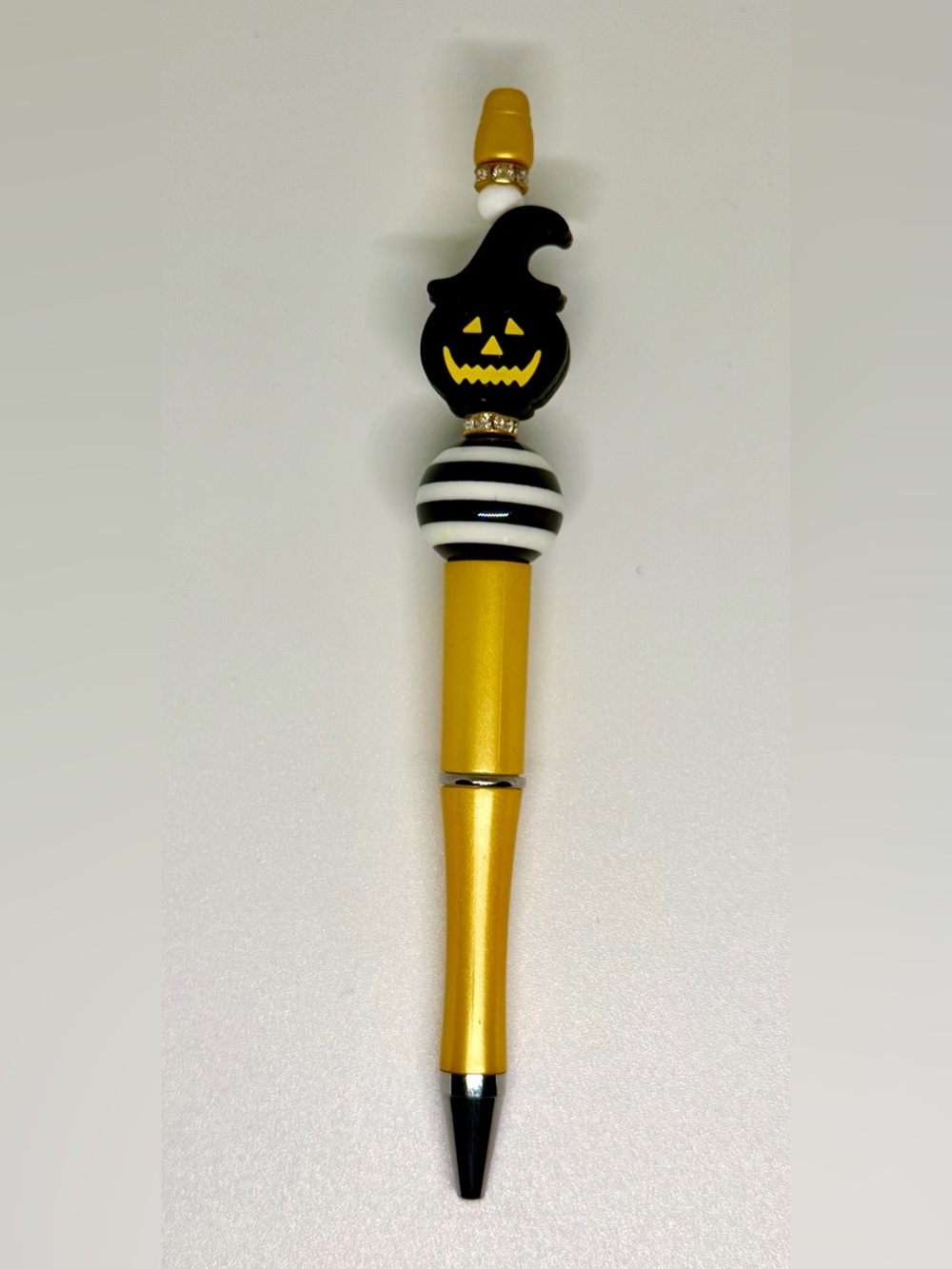 Halloween Jack-O'-Lantern Yellow and Black Pen